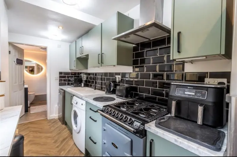 Kitchen at the Shropshire Retreat house, Telford